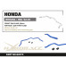 Acura RSX Honda Civic 7th / Integra DC5 Передний стабилизатор поперечной устойчивости Hardrace Q0073