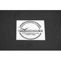 Hardrace Fuel Cap Sticker- Black Accessory Sticker Car Sticker Hardrace P0031-001-1
