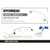 Hyundai Custin / Custo KU 2021- Задний дополнительный стабилизатор поперечной устойчивости Hardrace Q1346 Hyundai Custin / Custo KU 2021- Задний дополнительный стабилизатор поперечной устойчивости Hardrace Q1346
