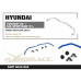 Hyundai Tucson 4th NX4 2020+, KIA Sportage 5th NQ5 2021+ Передний стабилизатор поперечной устойчивости Hardrace Q1508