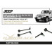 Jeep Wrangler JK /JL/Unlimited JLU/JKU/ Gladiator JT Передняя стойка стабилизатора Hardrace 8362 Jeep Wrangler JK /JL/Unlimited JLU/JKU/ Gladiator JT Передняя стойка стабилизатора Hardrace 8362