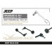 Jeep Wrangler JL 2018- / Wrangler Unlimited JLU 2018- / Gladiator JT 2019- Передняя стойка стабилизатора лифт 2" Hardrace Q1436