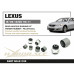 Lexus IS 2nd XE20 / GS 3rd GRS19 сайлентблоки заднего кулака - комплект Hardrace Q1169 Lexus IS 2nd XE20 / GS 3rd GRS19 сайлентблоки заднего кулака - комплект Hardrace Q1169