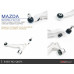 Передние нижние рычаги Mazda MX-5 Miata 3rd Nc/ Mazda RX-8 1st Se3p Hardrace Q0275