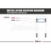 Распорка переднего подрамника Toyota Prius Alpha Zvw40 2012- Hardrace Q0501