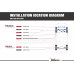 Распорка стоек Scion FR-S 1st ZN6/ Subaru BRZ 1st ZC 6/ Toyota 86 FT86/FR-S ZN6/ZC6 Hardrace Q0803
