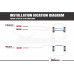 Распорка задняя нижняя Mazda 3/Axela Bk/Bl/ 5/Premacy Cr/ 5/Premacy Cw Hardrace 8845