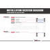 Распорка задняя нижняя Toyota Sienna 3rd Xl30 Hardrace Q0373 Распорка задняя нижняя Toyota Sienna 3rd Xl30 Hardrace Q0373