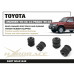 Toyota 4Runner 3rd N180 / Land Cruiser Prado J90 сайлентблоки задней тяги Панара Hardrace Q1642 Toyota 4Runner 3rd N180 / Land Cruiser Prado J90 сайлентблоки задней тяги Панара Hardrace Q1642