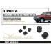 Toyota 4Runner 3rd N180 / Land Cruiser Prado J90 сайлентблоки задних верхних рычагов Hardrace Q1640 Toyota 4Runner 3rd N180 / Land Cruiser Prado J90 сайлентблоки задних верхних рычагов Hardrace Q1640