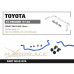 Toyota FJ Cruiser 2006-2016 Передний стабилизатор поперечной устойчивости Hardrace Q1378 Toyota FJ Cruiser 2006-2016 Передний стабилизатор поперечной устойчивости Hardrace Q1378