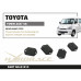 Toyota Townace / Liteace S400 Задний отбойник для заниженного авто Hardrace Q1213