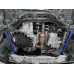 Toyota Yaris Cross AC200 2023- (Asia-Spec) Передняя нижняя распорка Hardrace Q1342