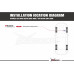 Упор главного тормозного цилиндра Subaru Impreza 2nd WRX/ STI 2001-2006/ Forester SG 2003-2008 Hardrace Q0725
