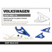 Volkswagen Golf R MK8 2021- упор главного тормозного цилиндра Hardrace Q1037
